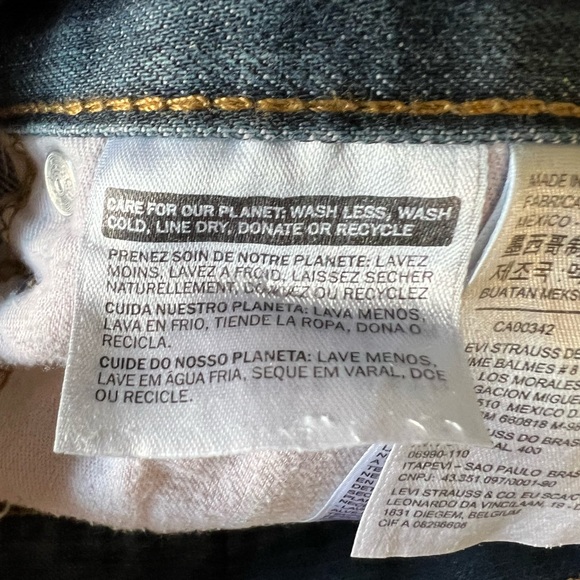 Mens Levi’s 514 Denim Jeans, Pre-Worn in very good shape - size W36 X L30 - Picture 13 of 13